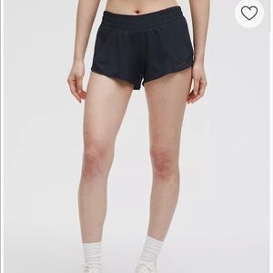 LULULEMON Navy Blue Hotty Hot Shorts